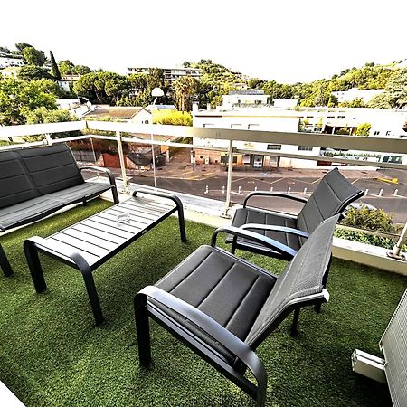 Superbe Studio Climatise Avec Terrasse Proche Mer Cagnes-sur-Mer Exterior photo